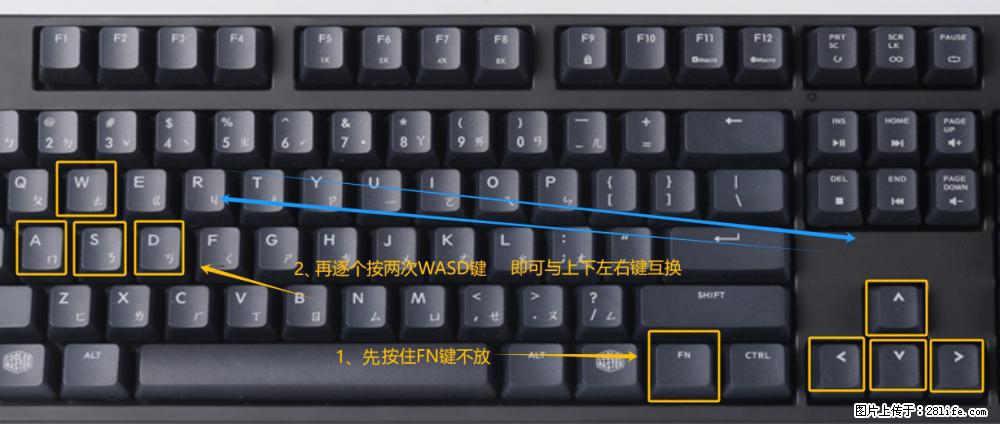 键盘，怎样把wasd键与上下左右方向键互换？ - 生活百科 - 周口生活社区 - 周口28生活网 zk.28life.net